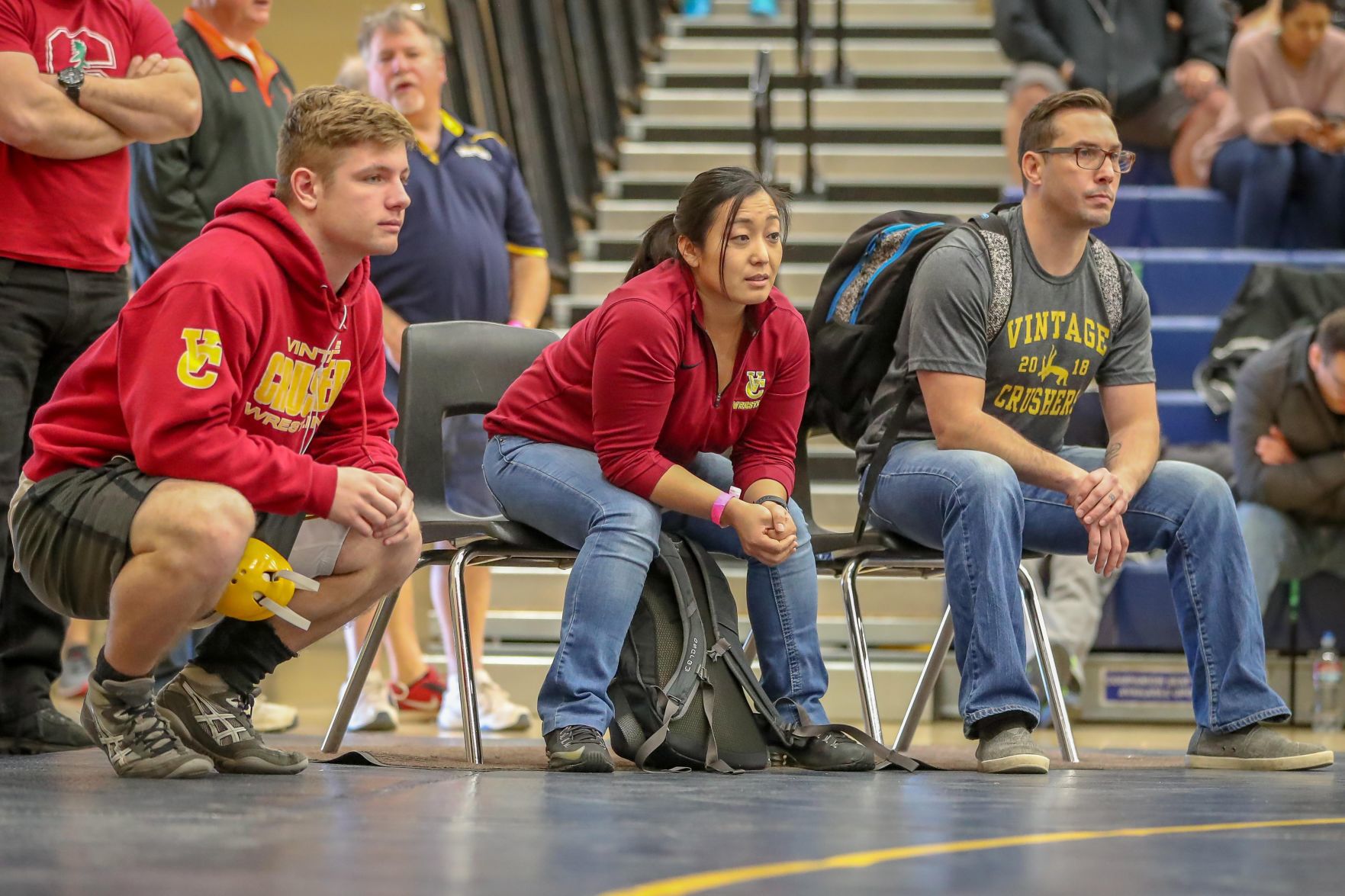 Vintage High wrestling